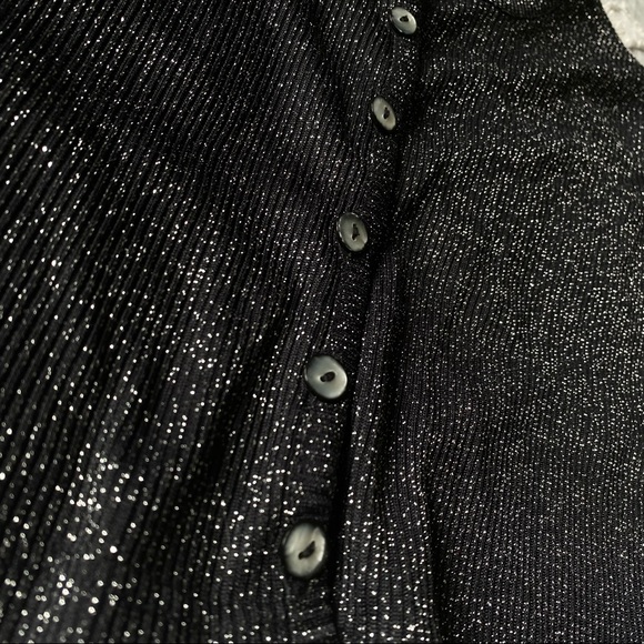 vintage sparkly 90s cardigan - Picture 3 of 14